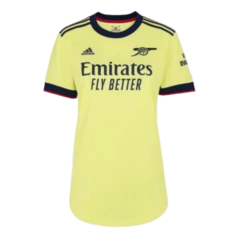 Women's Replica Arsenal Away Soccer Jersey Shirt 2021/22 - Best Soccer Jersey - 2