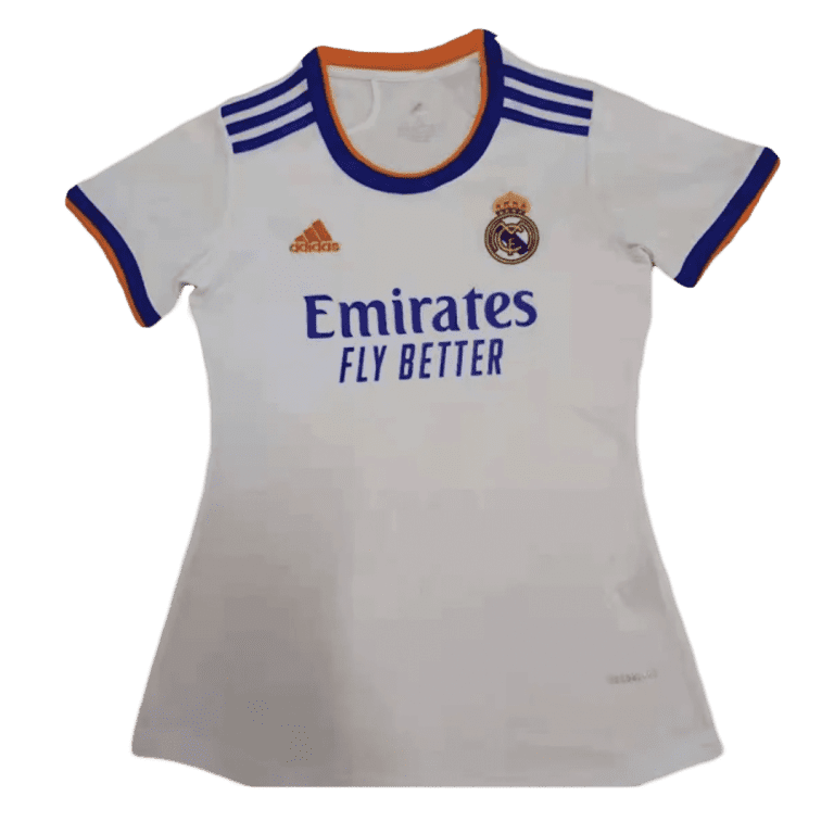 Women's Replica SERGIO RAMOS #4 Real Madrid Home Soccer Jersey Shirt 2021/22 - Best Soccer Jersey - 3