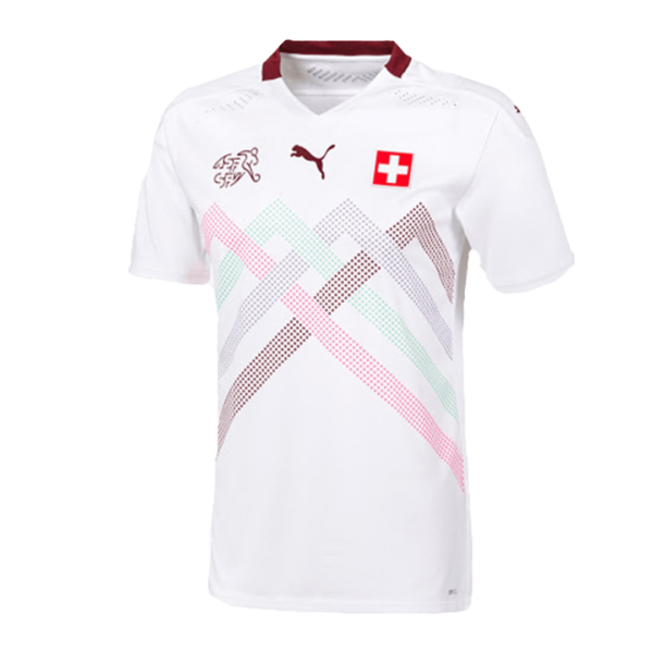 Men's Replica SEFEROVIC 9 Switzerland Away Soccer Jersey Shirt 2020