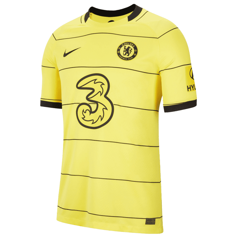 Men's Authentic MARCOS A. #3 Chelsea Away Soccer Jersey Shirt 2021/22 - Best Soccer Jersey - 2