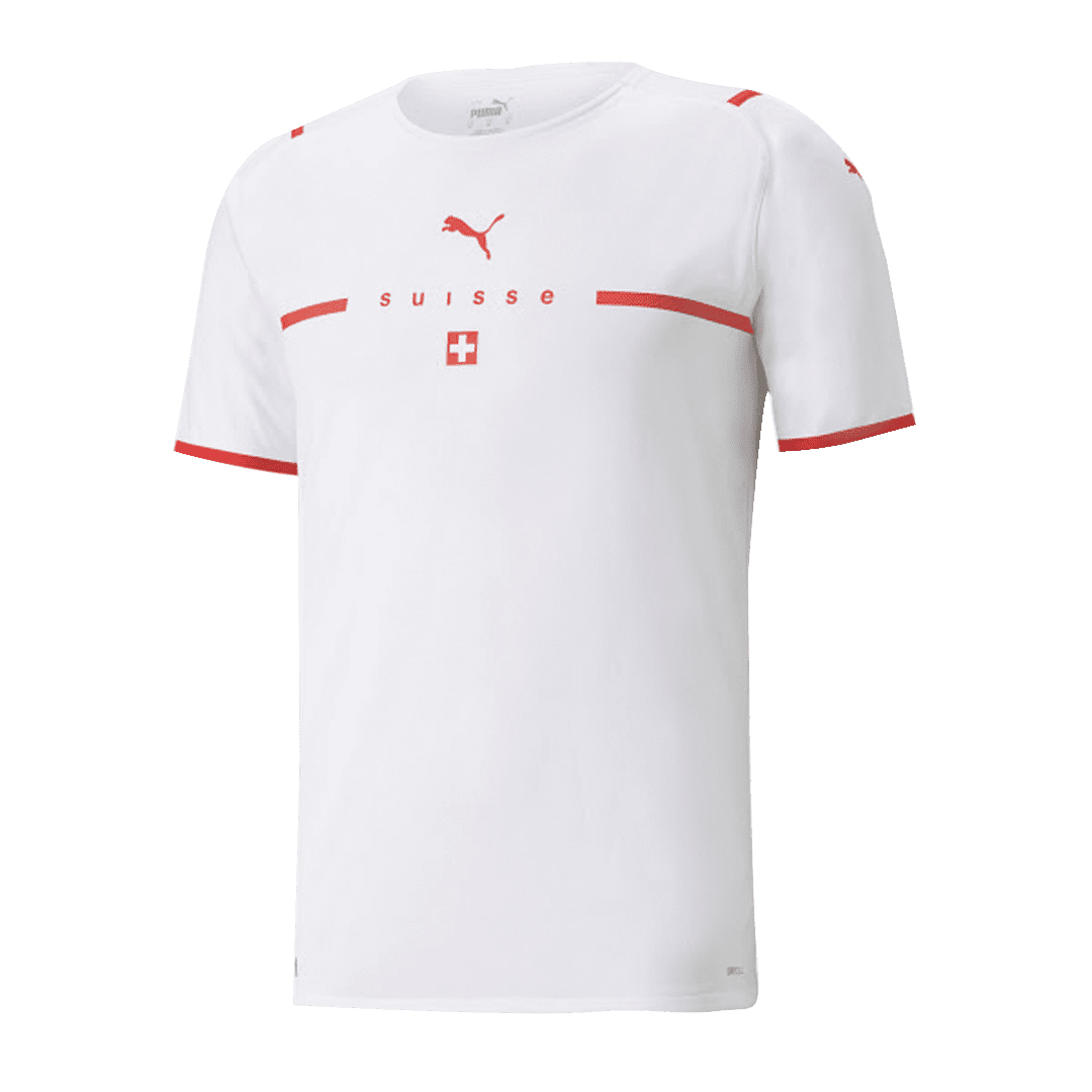 Men’s Replica Switzerland Away Soccer Jersey Shirt 2021