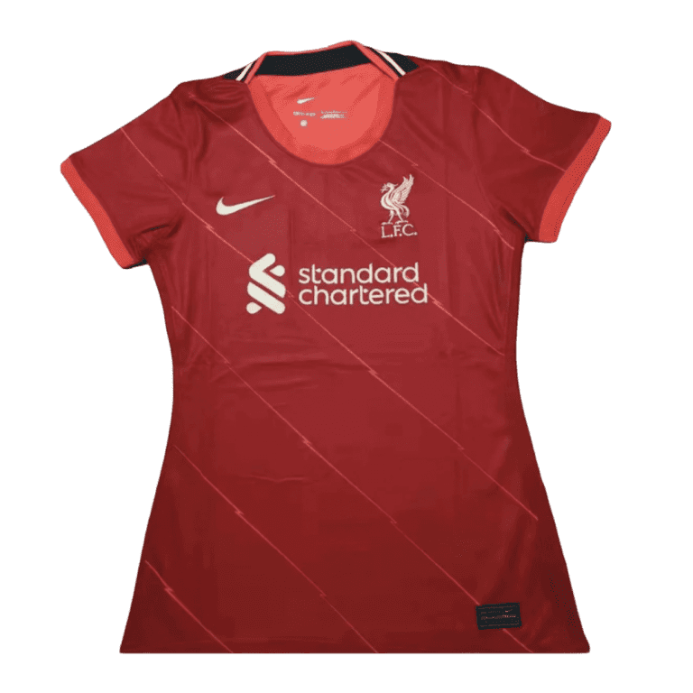 Women's Replica THIAGO #6 Liverpool Home Soccer Jersey Shirt 2021/22 - Best Soccer Jersey - 2