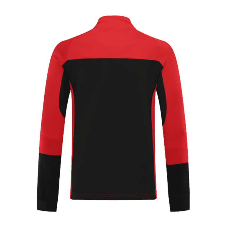 Men's AC Milan High Neck Collar Training Jacket 2021/22 - Best Soccer Jersey - 3