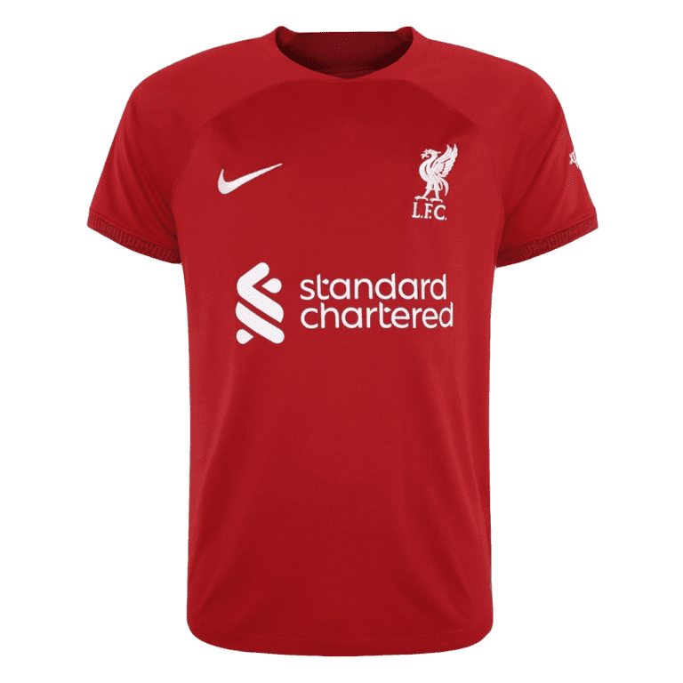 Men's Replica Liverpool Home Soccer Jersey Kit (Jersey+Shorts) 2022/23 - Best Soccer Jersey - 2