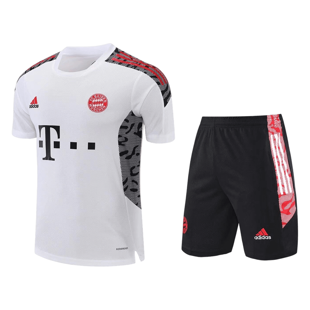Men’s Bayern Munich Training Soccer Jersey Kit (Jersey+Shorts) 2021/22
