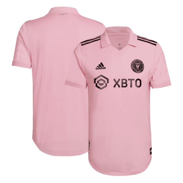 Inter de miami t-shirt pink home front and back