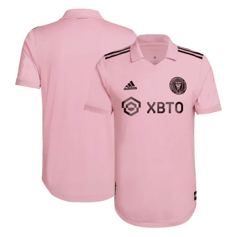 Inter de miami t-shirt pink home front and back