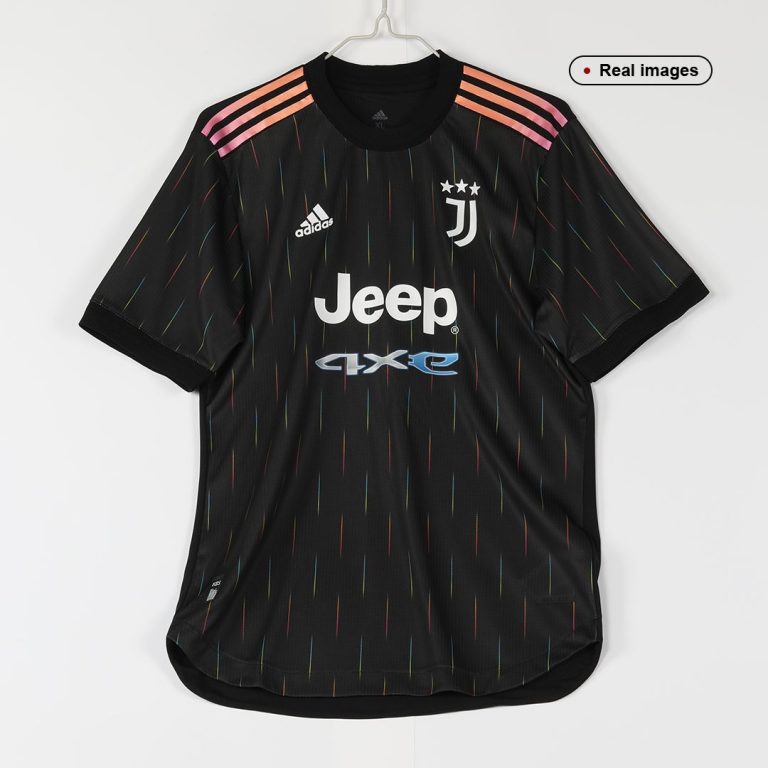 Men's Authentic VLAHOVIC #7 Juventus Away Soccer Jersey Shirt 2021/22 - Best Soccer Jersey - 10