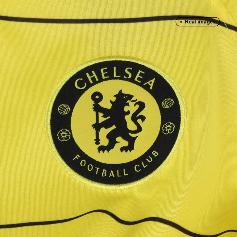 Men's Replica Chelsea Away Soccer Jersey Kit (Jersey+Shorts) 2021/22 - Best Soccer Jersey - 4