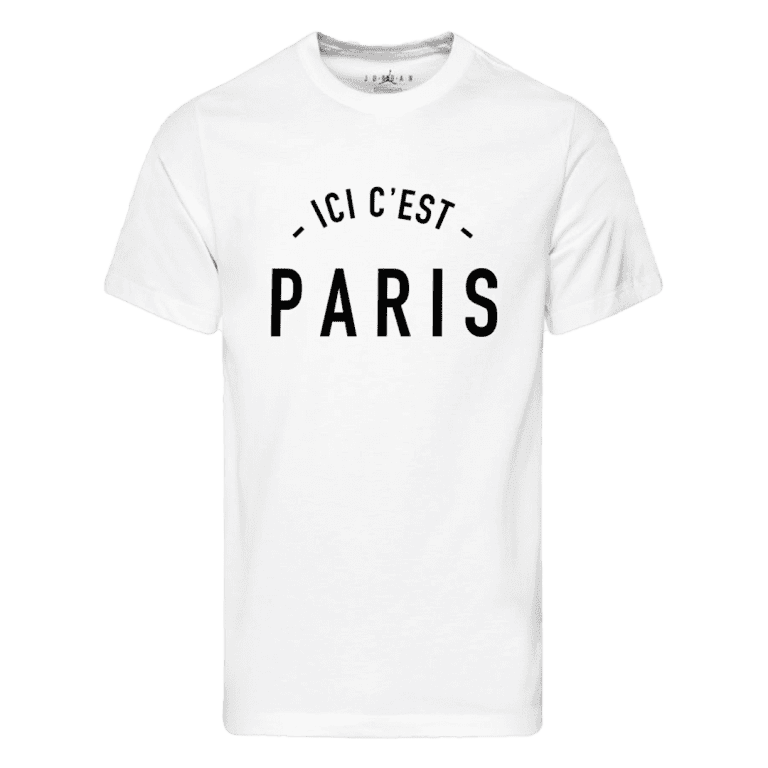 PSG T - Shirt 2021 - White - Best Soccer Jersey - 2