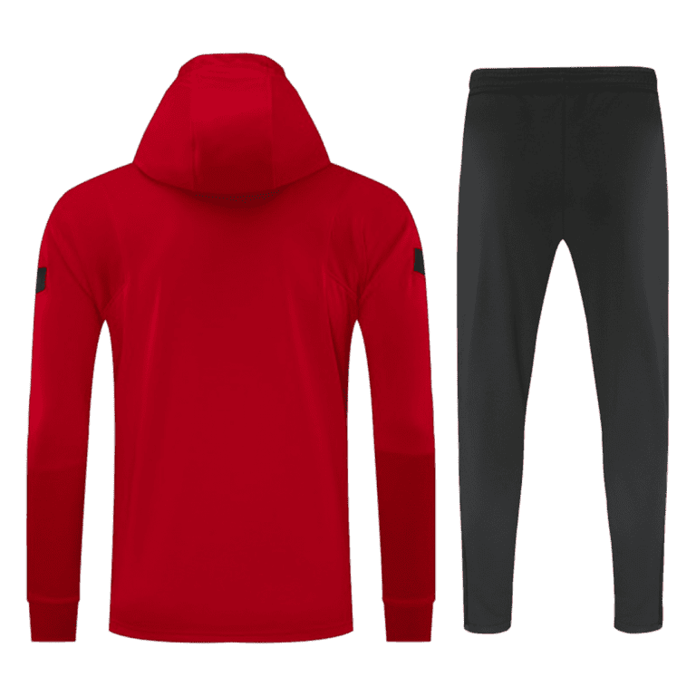 Men's Atletico Madrid Hoodie Training Kit (Jacket+Pants) 2021 - Best Soccer Jersey - 2