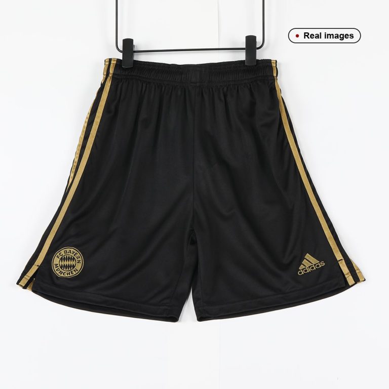 Men's Replica Bayern Munich Away Soccer Jersey Whole Kit (Jersey+Shorts+Socks) 2021/22 - Best Soccer Jersey - 13