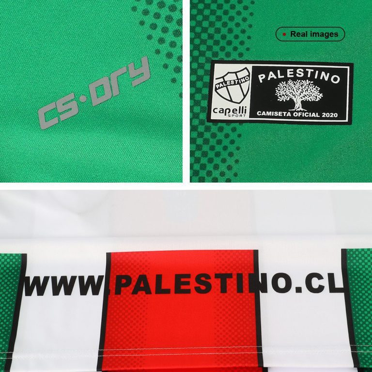 Men's Replica CD Palestino Home Soccer Jersey Shirt 2022/23 - Best Soccer Jersey - 9