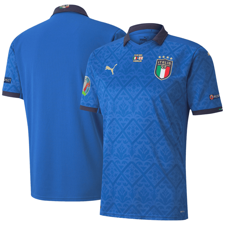 Men's Replica Italy Home Soccer Jersey Shirt 2020 - Best Soccer Jersey - 1