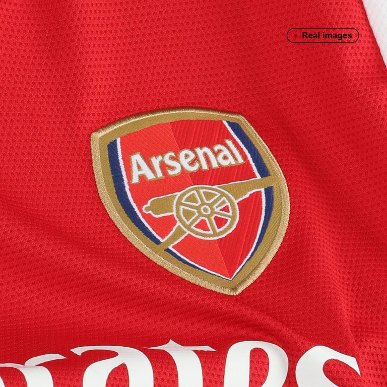 Men's Replica Arsenal Home Soccer Jersey Whole Kit (Jersey+Shorts+Socks) 2021/22 - Best Soccer Jersey - 8
