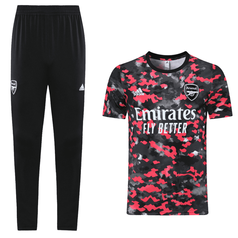 Men's Arsenal Soccer Training Kit (Top+Pants) 2021/22 - Best Soccer Jersey - 1