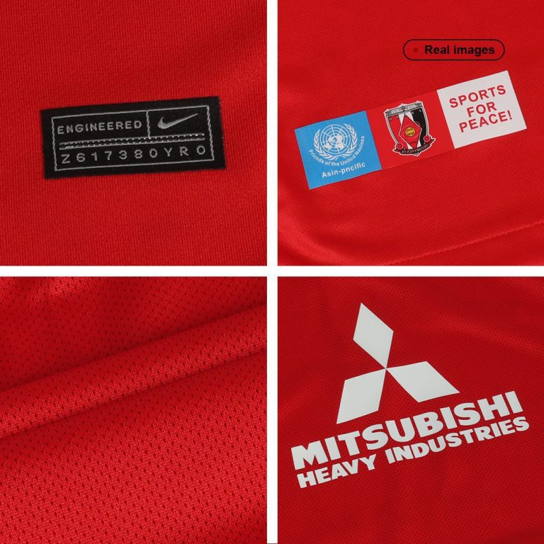 Men's Replica Urawa Red Diamonds Home Soccer Jersey Shirt - Best Soccer Jersey - 8