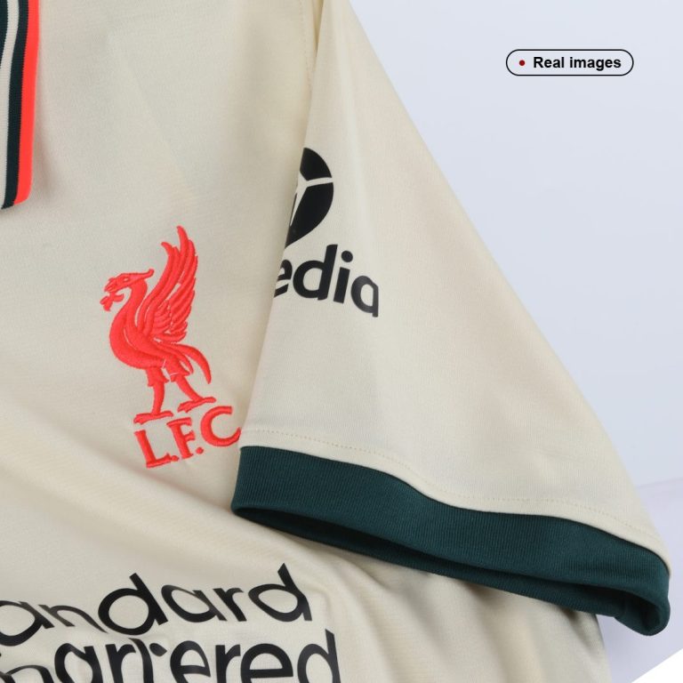 Men's Replica Liverpool Away Soccer Jersey Kit (Jersey+Shorts) 2021/22 - Best Soccer Jersey - 7