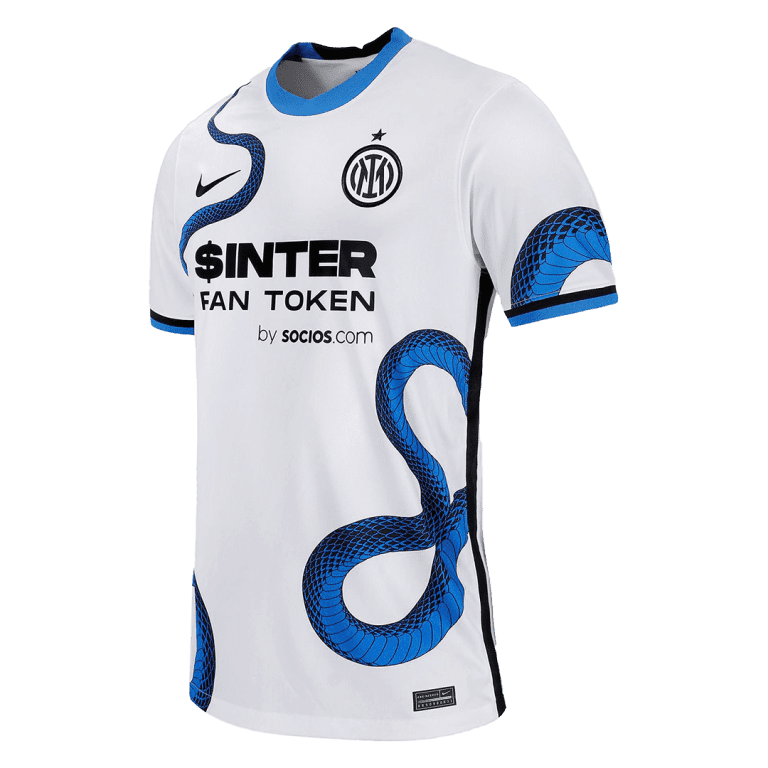 Men's Replica Inter Milan Away Soccer Jersey Kit (Jersey+Shorts) 2021/22 - Best Soccer Jersey - 8