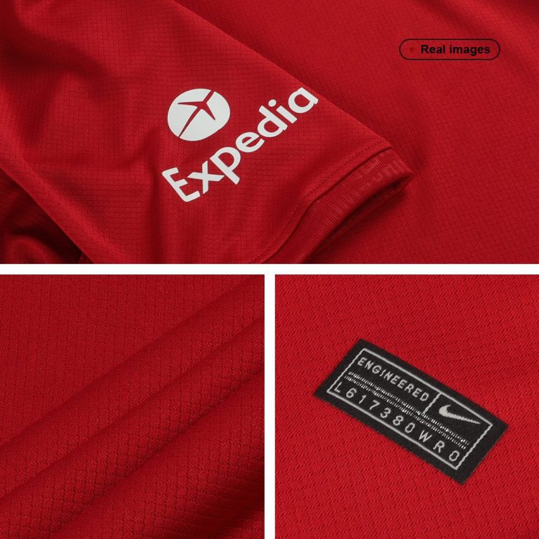 Kids Liverpool Home Soccer Jersey Kit (Jersey+Shorts) 2022/23 - Best Soccer Jersey - 5