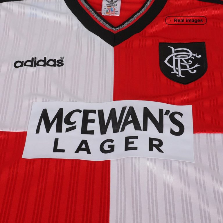 Men's Retro 1995/96 Glasgow Rangers Away Soccer Jersey Shirt - Best Soccer Jersey - 6