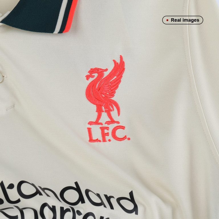 Men's Replica Liverpool Away Soccer Jersey Kit (Jersey+Shorts) 2021/22 - Best Soccer Jersey - 6