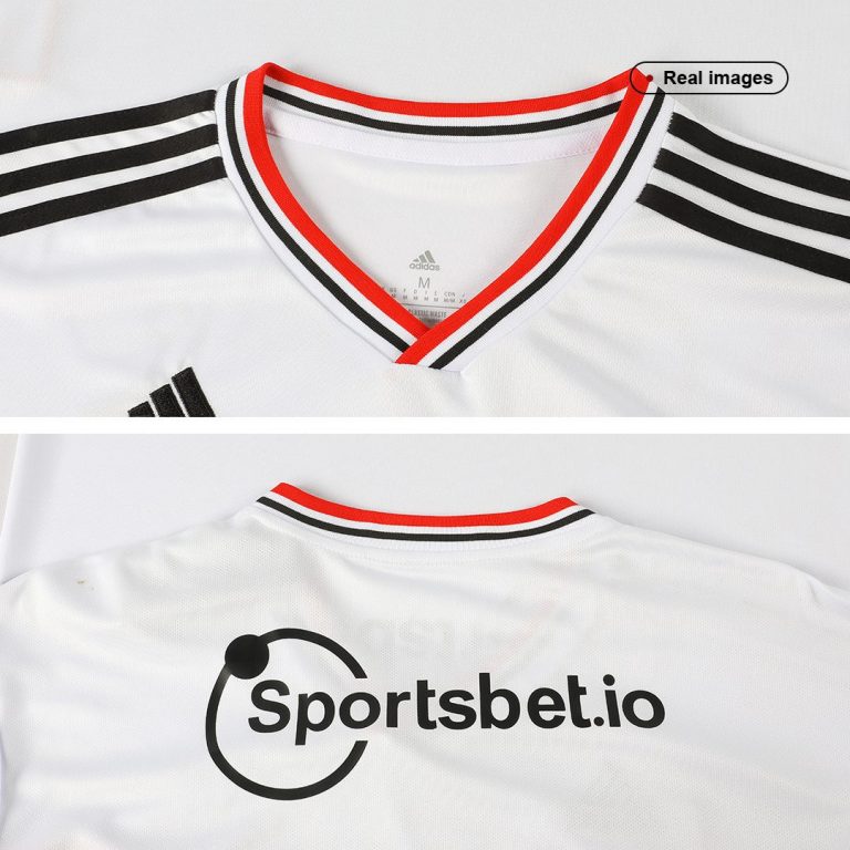 Men's Replica Sao Paulo FC Home Soccer Jersey Kit (Jersey+Shorts) 2022/23 - Best Soccer Jersey - 6