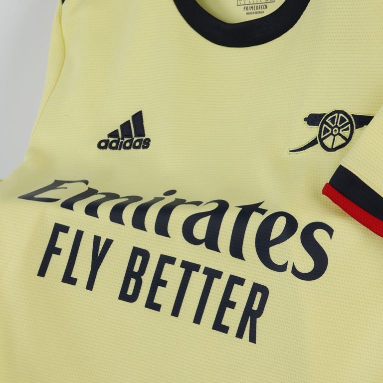 Men's Replica Arsenal Away Soccer Jersey Kit (Jersey+Shorts) 2021/22 - Best Soccer Jersey - 5