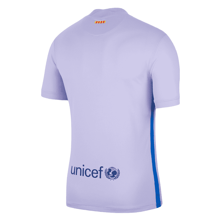 Men's Replica Barcelona Away Soccer Jersey Shirt 2021/22 - Best Soccer Jersey - 2