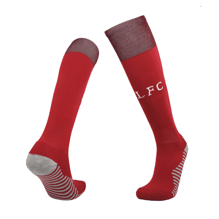 Men's Replica Liverpool Home Soccer Jersey Whole Kit (Jersey+Shorts+Socks) 2022/23 - Best Soccer Jersey - 8