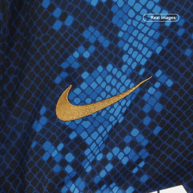 Men's Replica Inter Milan Home Soccer Jersey Kit (Jersey+Shorts) 2021/22 - Best Soccer Jersey - 4