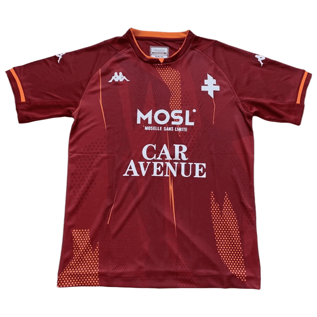 Men’s Replica FC Metz Home Soccer Jersey Shirt 2021/22