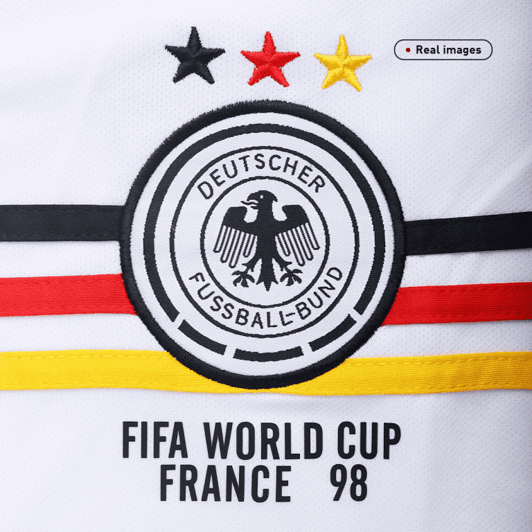 Men's Retro 1998 World Cup Germany Home Soccer Jersey Shirt - Best Soccer Jersey - 6