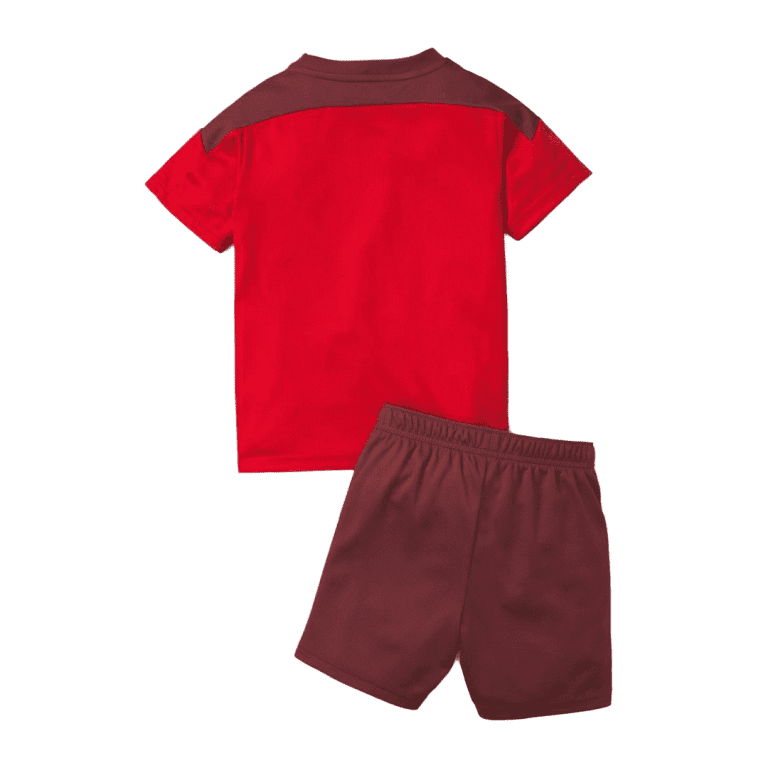 Kids Switzerland Home Soccer Jersey Kit (Jersey+Shorts) 2021 - Best Soccer Jersey - 2