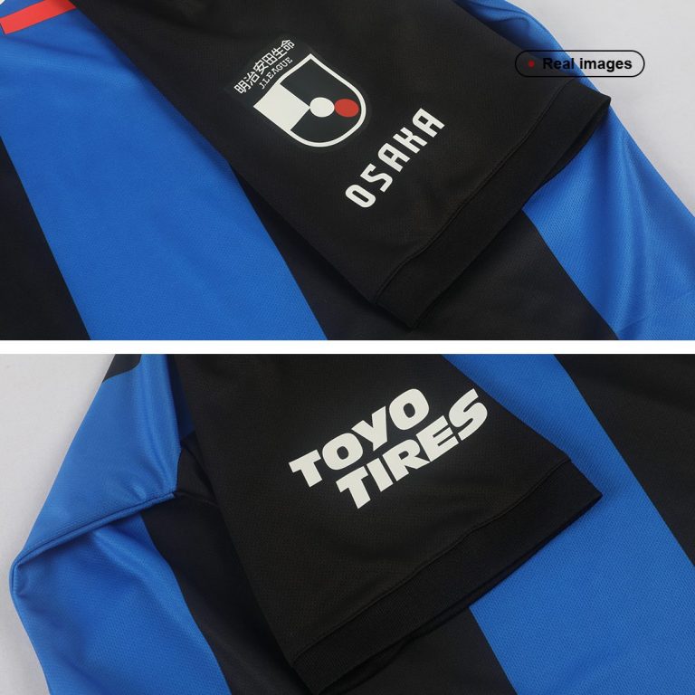Men's Replica Gamba Osaka Home Soccer Jersey Shirt 2022 - Best Soccer Jersey - 6