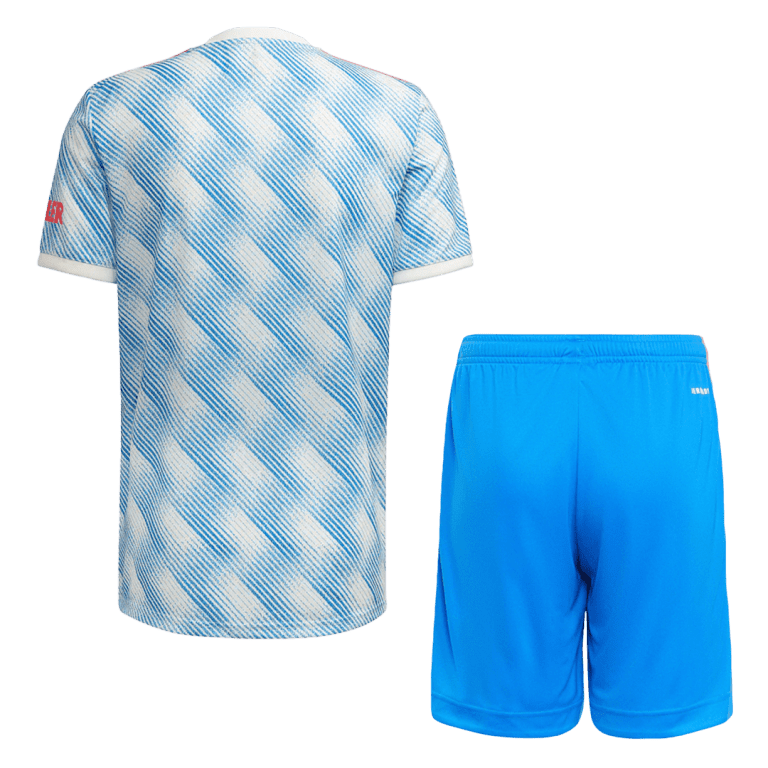 Men's Replica Manchester United Away Soccer Jersey Kit (Jersey+Shorts) 2021/22 - Best Soccer Jersey - 2