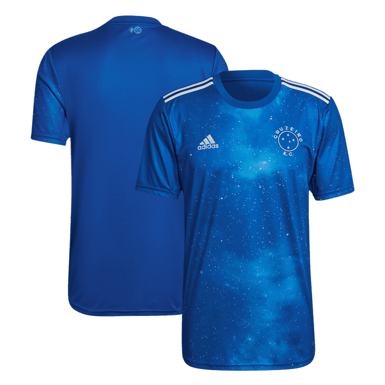 Men's Replica Cruzeiro EC Home Soccer Jersey Shirt 2022/23 - Best Soccer Jersey - 3