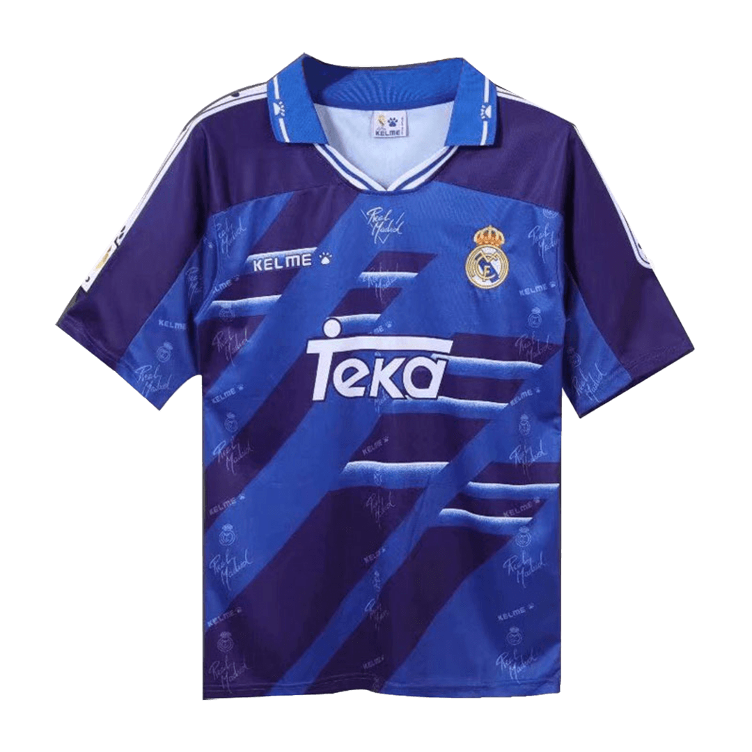 Men’s Retro 1994/96 Real Madrid Away Soccer Jersey Shirt