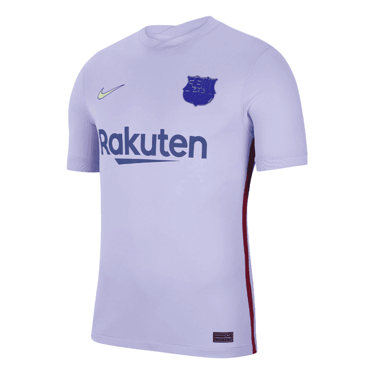 Men's Replica Barcelona Away Soccer Jersey Shirt 2021/22 - Best Soccer Jersey - 1