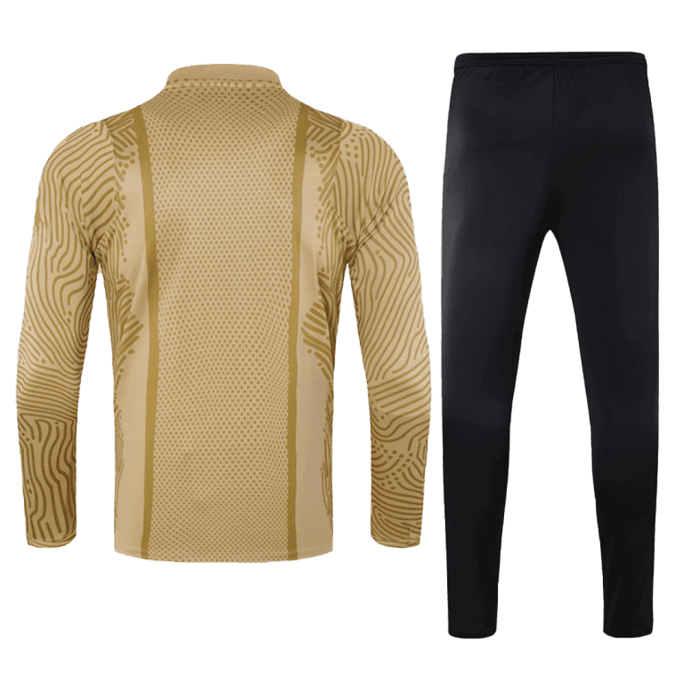 Men's PSG Zipper Tracksuit Sweat Shirt Kit (Top+Trousers) 2020/21 - Best Soccer Jersey - 2
