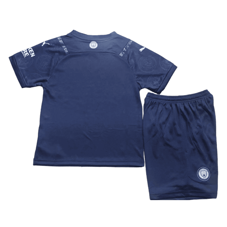 Kids Manchester City Third Away Soccer Jersey Kit (Jersey+Shorts) 2021/22 - Best Soccer Jersey - 2