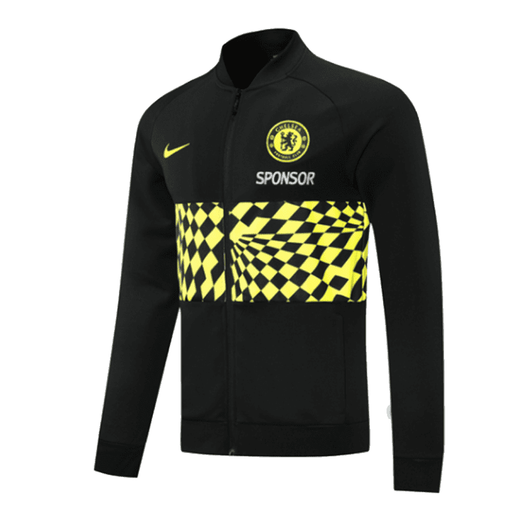 Men's Chelsea High Neck Collar Training Jacket 2021/22 - Best Soccer Jersey - 2