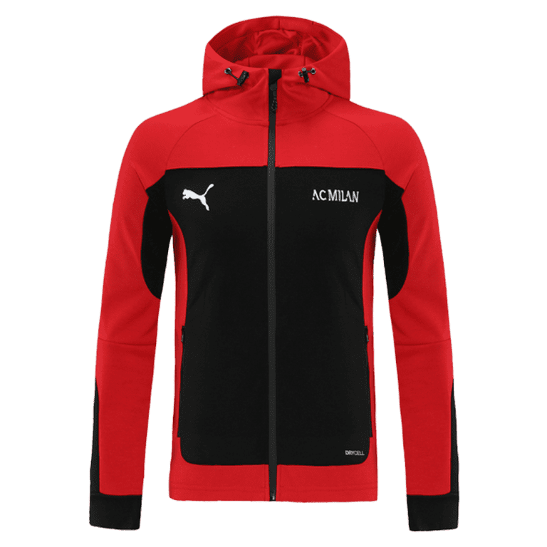Men's AC Milan Hoodie Jacket 2021/22 - Best Soccer Jersey - 1
