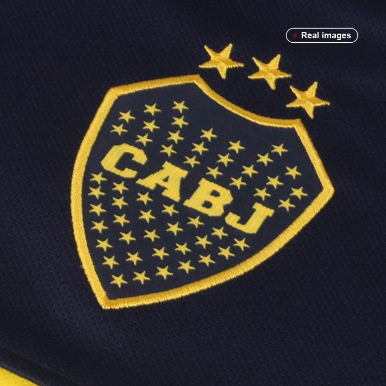 Men's Retro 2009/10 Boca Juniors Home Soccer Jersey Shirt - Best Soccer Jersey - 4