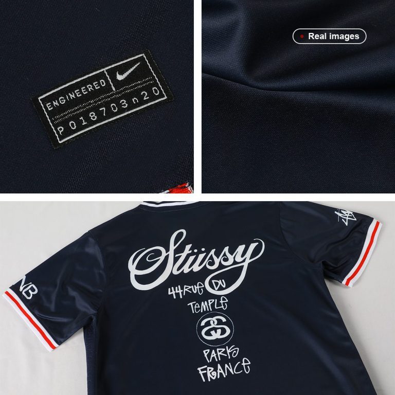 Men's Replica PSG x STUSSY Home Soccer Jersey Shirt 21/22 - Best Soccer Jersey - 8