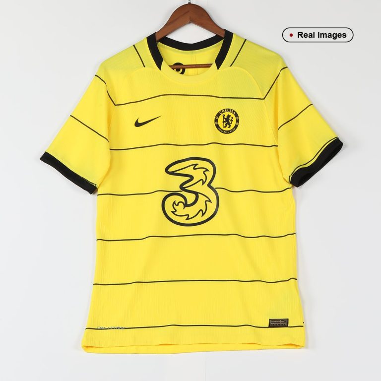 Men's Authentic PULISIC #10 Chelsea Away Soccer Jersey Shirt 2021/22 - Best Soccer Jersey - 10