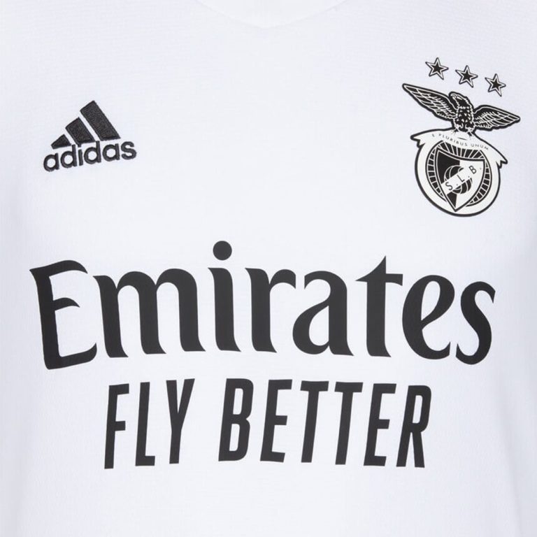 Men's Authentic Benfica Away Soccer Jersey Shirt 2021/22 - Best Soccer Jersey - 3