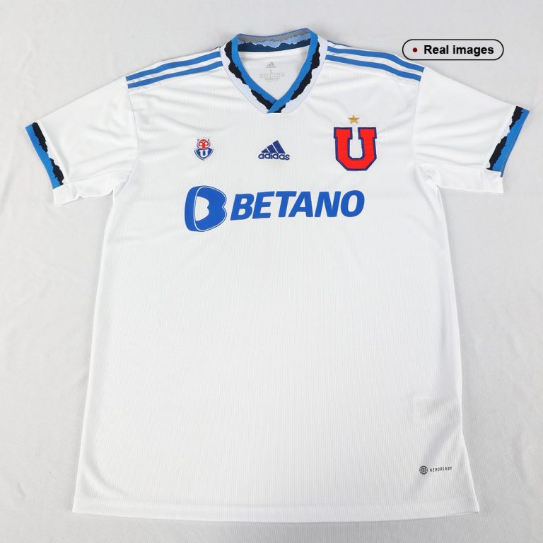 Men's Replica Club Universidad de Chile Away Soccer Jersey Shirt 2022/23 - Best Soccer Jersey - 9