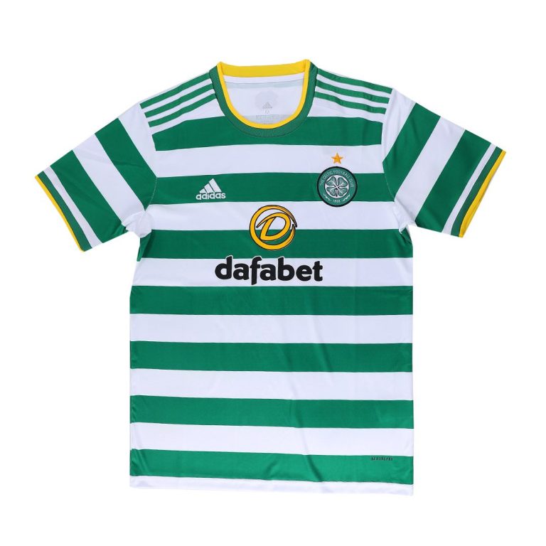 Men's Replica Celtic Home Soccer Jersey Shirt 2020/21 - Best Soccer Jersey - 3