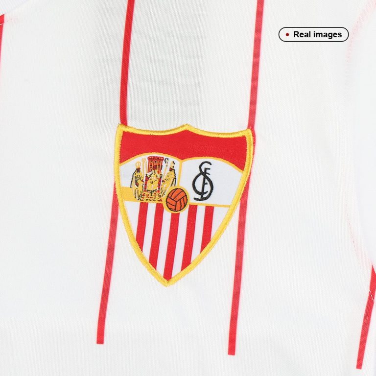 Men's Replica Sevilla Home Soccer Jersey Shirt 2021/22 - Best Soccer Jersey - 4